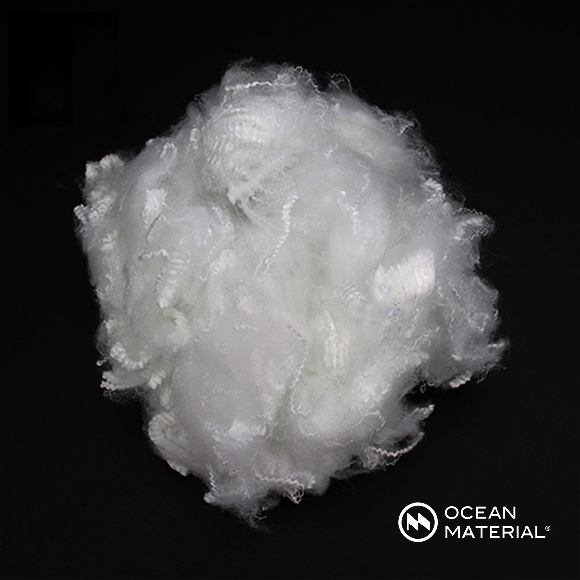 High-strength recycled solid polyester staple fibers – durable