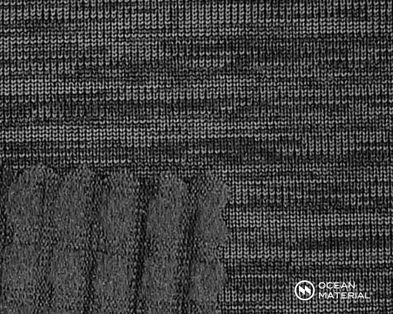 Recycled ocean-bound fleece textile China – warm