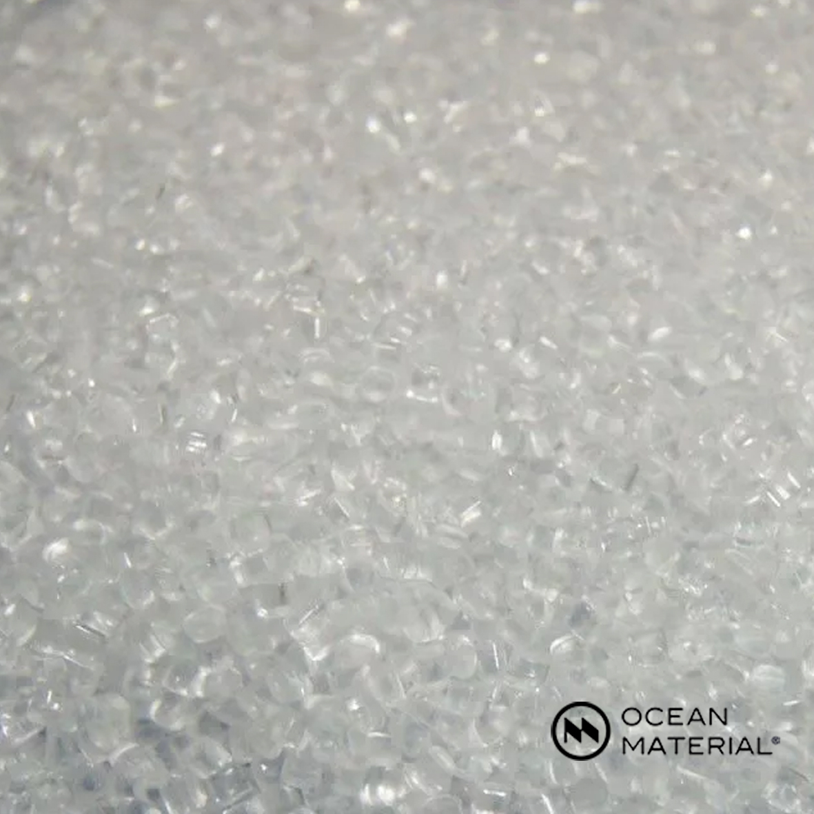 Ocean Material® logo in three color variations