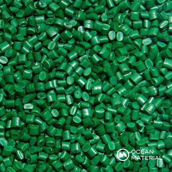 Recycled Green PP Pellet – versatile